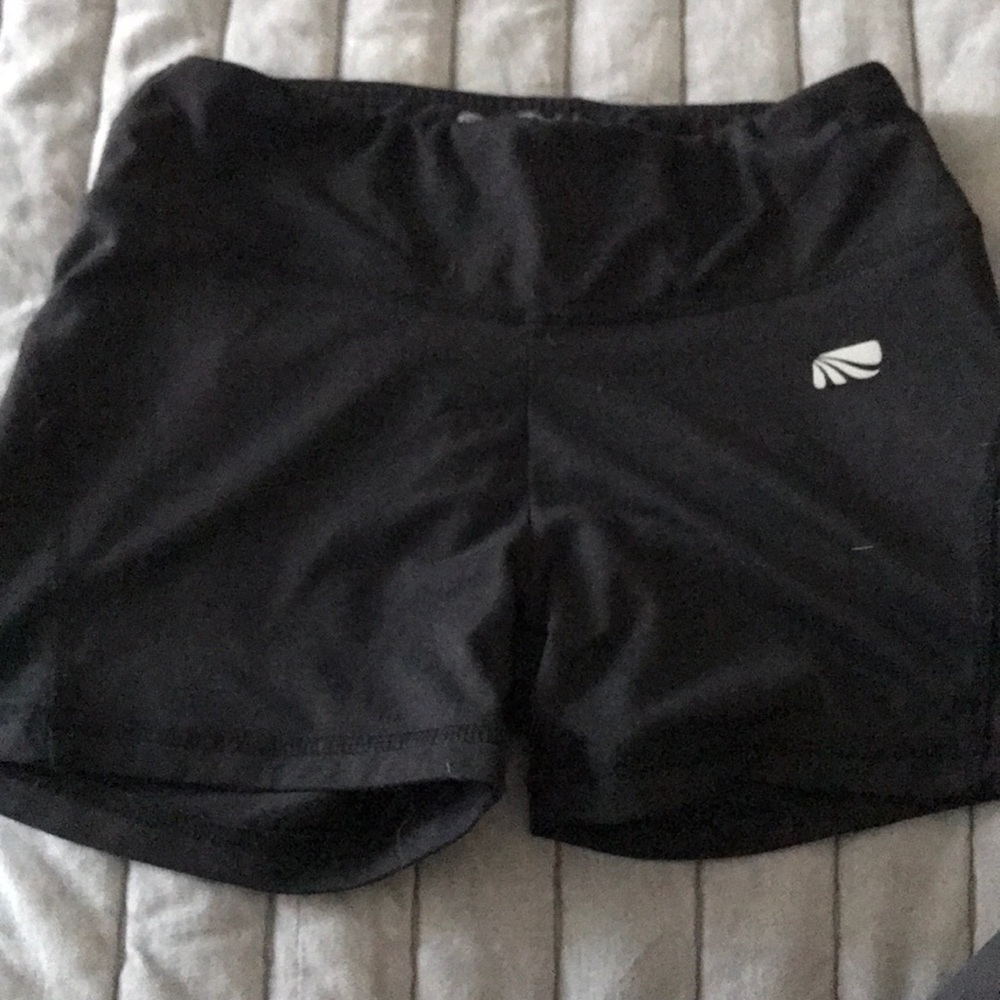 Black biking shorts